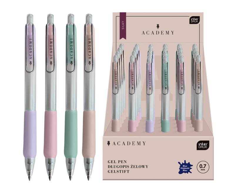 DŁUGOPIS AUTOMATYCZNY ŻELACADEMY PASTEL Z GRIPEM A/24