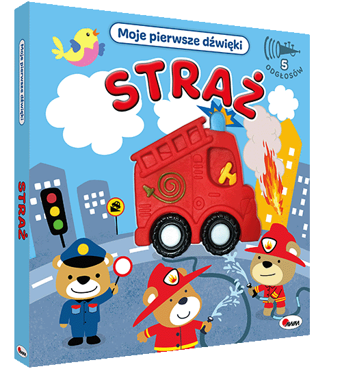 KSIĄŻECZKA MOJE PIERWSZE DŹWIĘKI-STRAŻ