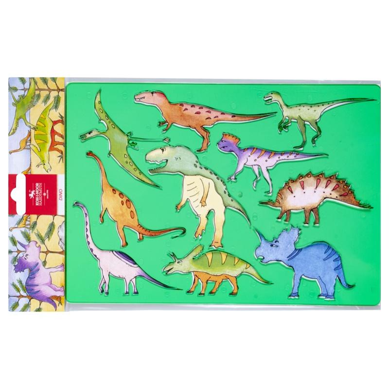 SZABLON 9820 DINOZAURY