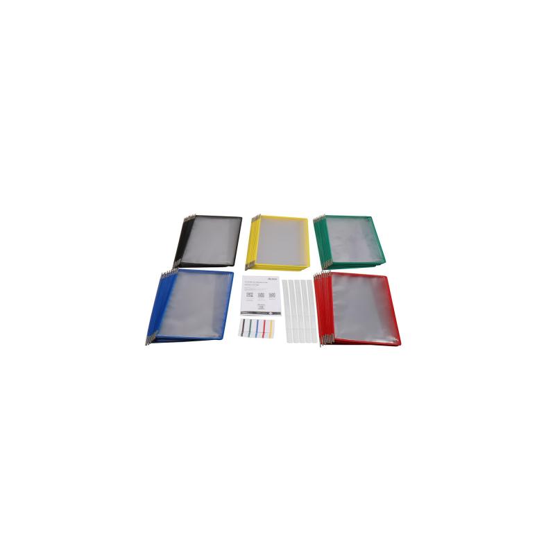 PANEL PREZENTACYJNY TARIFOLD A4 10SZT CZARNY