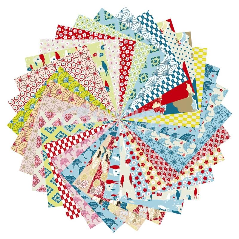 PAPIER ORIGAMI JAPONIA 20X20CM 70G