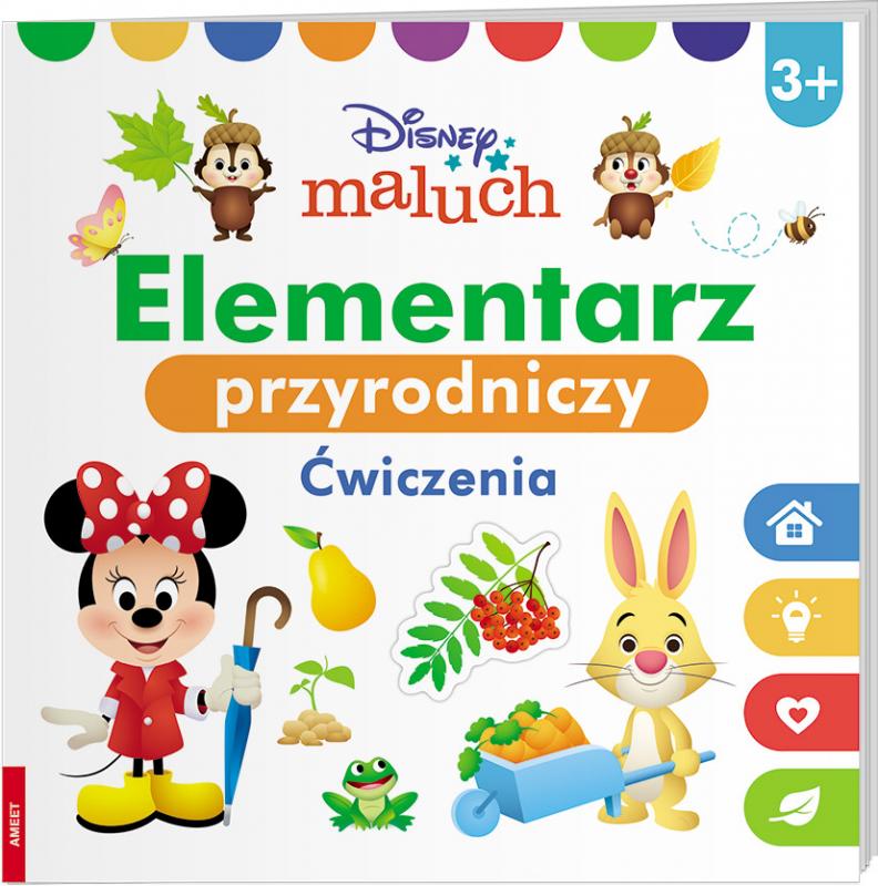 KSIĄŻECZKA DISNEY MALUCH. ELEMENTARZ PRZYRODNICZY. ĆWICZENIA