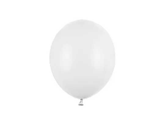 BALONY STRONG 23CM PASTEL PURE WHITE