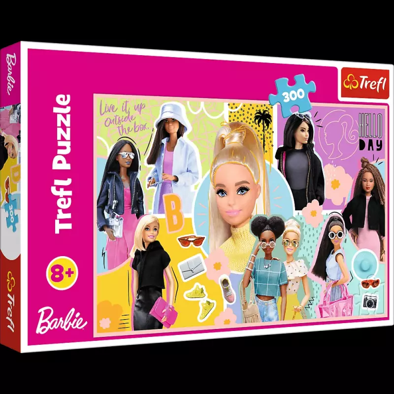 PUZZLE 300 TREFL TWOJA ULUBIONA BARBIE TREFL