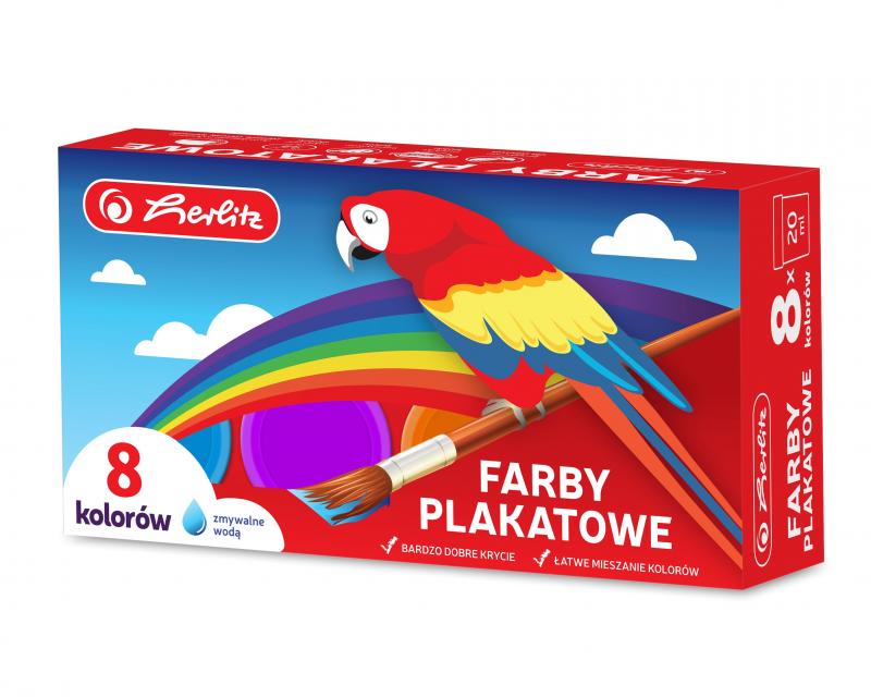 FARBY PLAKATOWE 8/20ML HERLITZ