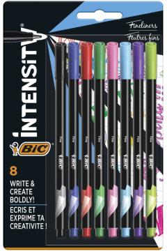 CIENKOPIS BIC INT MIX+FUN 8BL