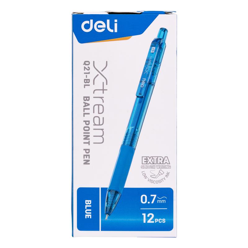 DŁUGOPIS AUTOMATYCZNY 0,7MM XTREAM NIEBIESKI DELI