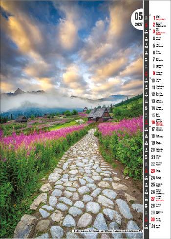 KALENDARZ WIELOPLANSZOWY TATRY JOTAN STANDARD