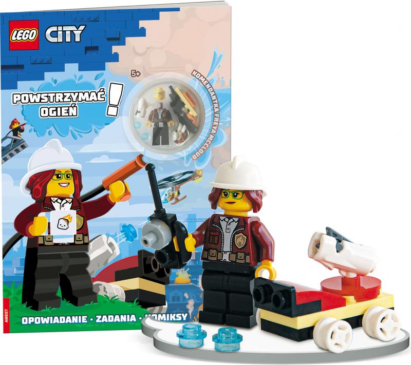 KSIĄŻECZKA LEGO CITY. POWSTRZYMAĆ OGIEŃ!