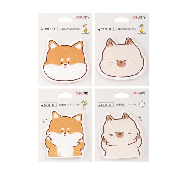 NOTES SAMOPRZYLEPNY PIESEK SHIBA 30K MIX KOLORÓW DELI
