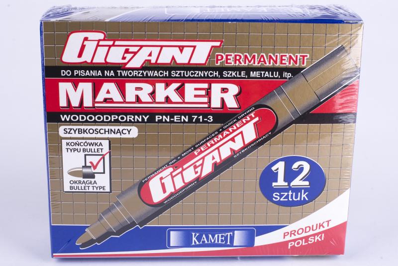 MARKER PER.GIGANT KAMET ZŁOTY OKRĄGŁY