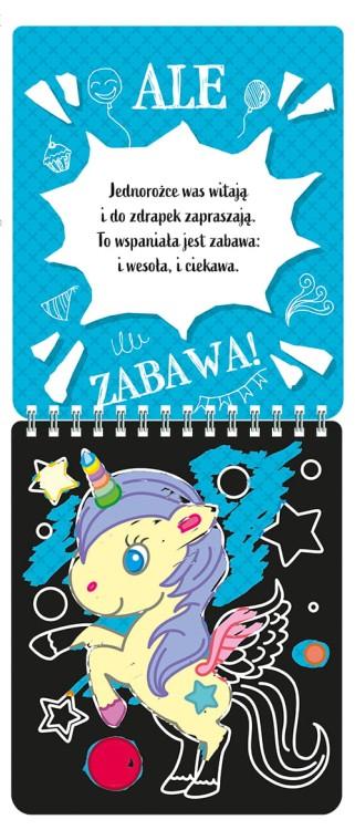 KSIĄŻECZKA DRAP ZDRAP-JEDNOROŻCE