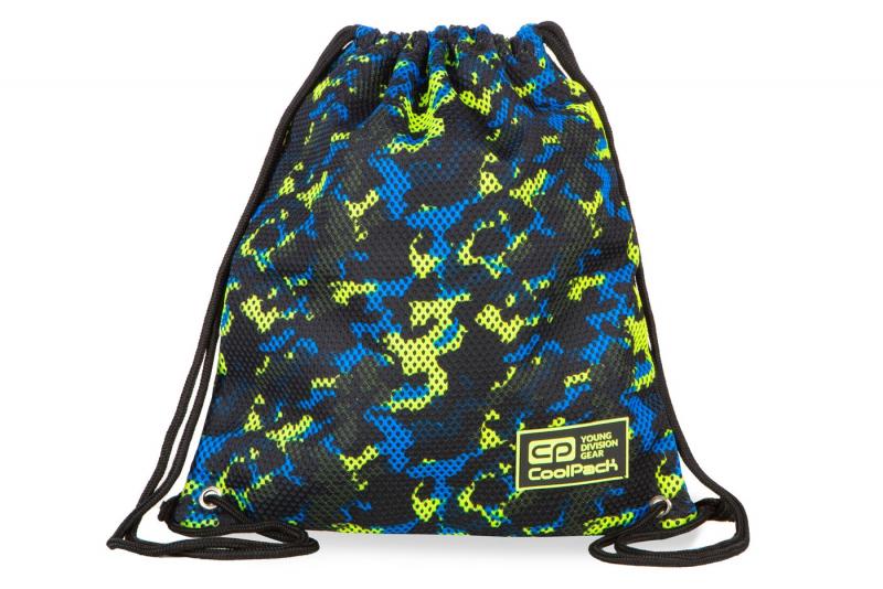 WOREK SPORTOWY CP SPRINT LINE - CAMO MESH YELLOW