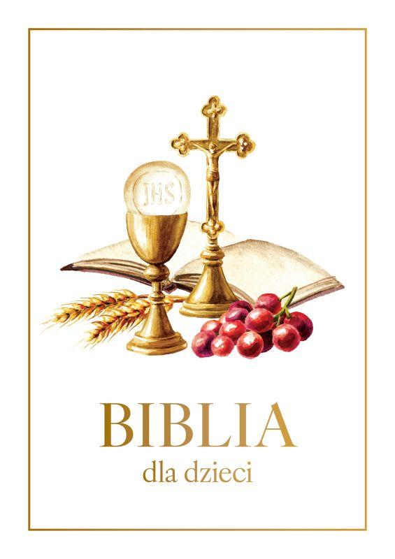 KSIĄŻECZKA BIBLIA DLA DZIECI A4 KIELICH