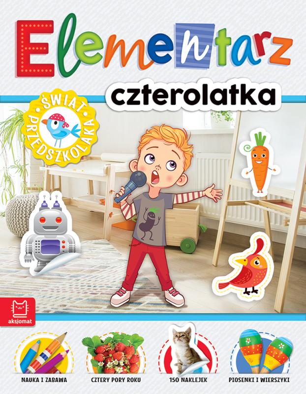 KSIĄŻECZKA ELEMENTARZ 4-LATKA. ŚWIAT PRZEDSZKOLAKA. WYDANIE II