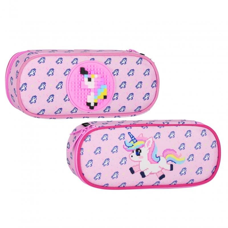 PIÓRNIK SASZETKA OWAL 1ZAM PIXEL UNICORN STK PB12 48