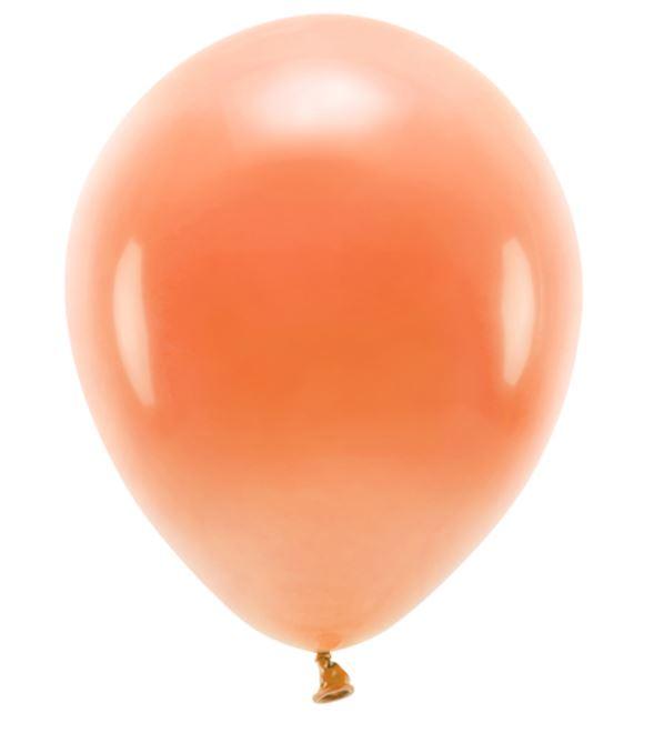 BALONY ECO PASTELOWE POMARAŃCZOWE 26CM