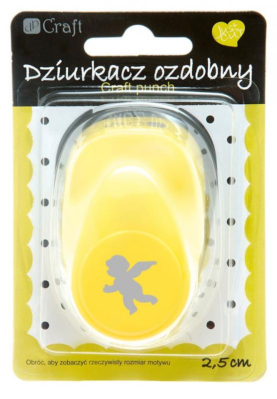 DZIURKACZ OZD. 2,5CM ANIOŁEK 6 #ŚWIĘTA