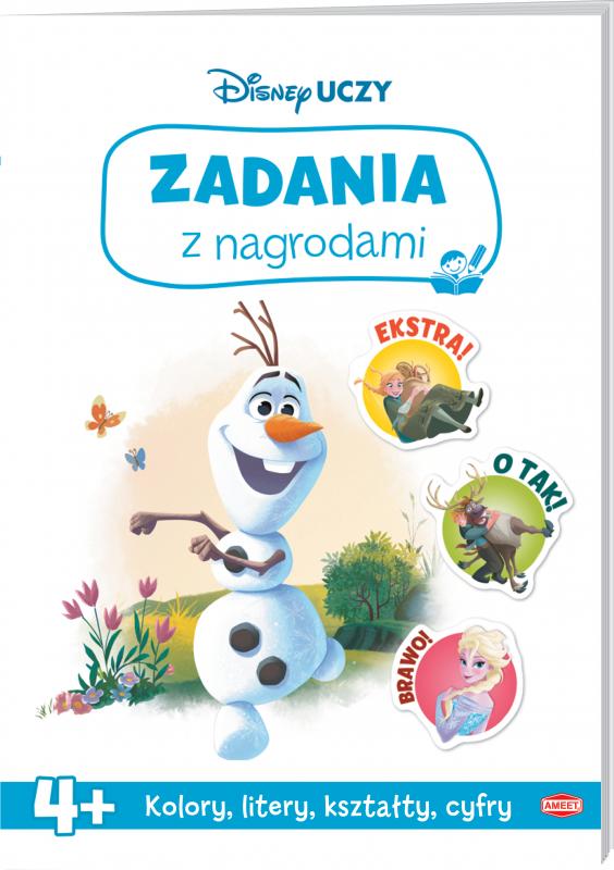 KSIĄŻECZKA DISNEY UCZY KRAINA LODU. ZADANIA Z NAGRODAMI