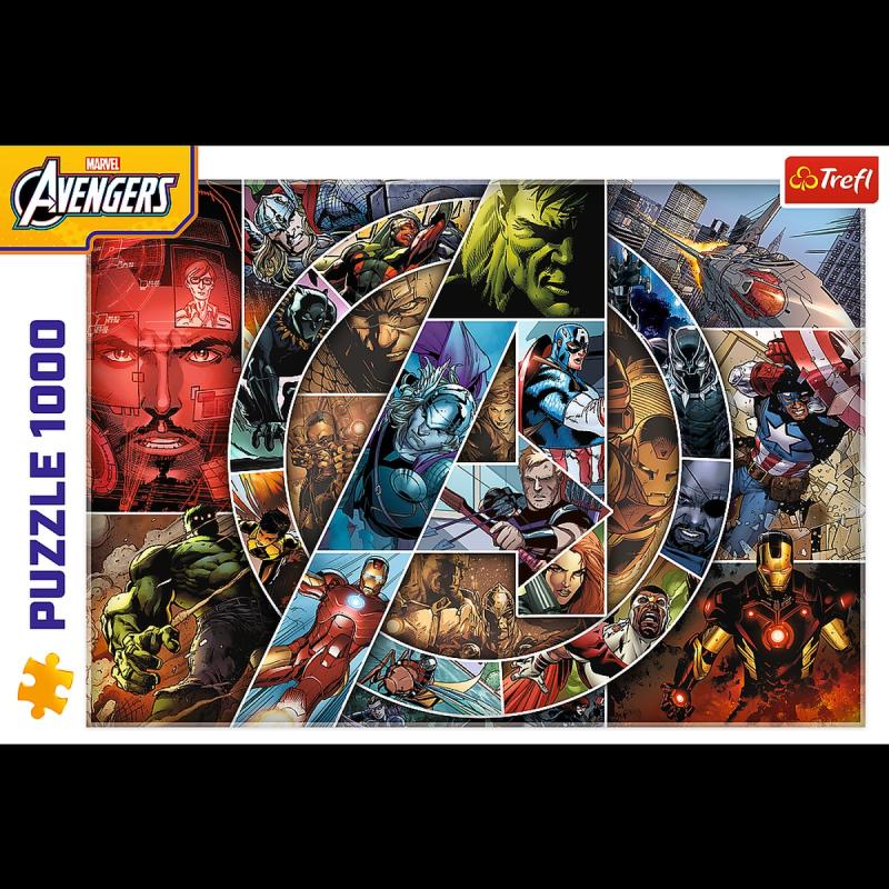 PUZZLE 1000 TREFL AVENGERS BOHATEROWIE
