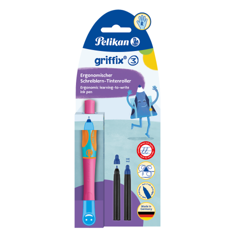 PIÓRO KULKOWE PELIKAN GRIFFIX LOVELY PINK BL1