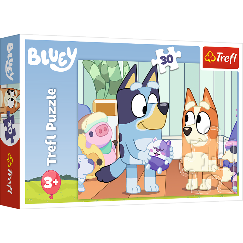 PUZZLE 30 TREFL Z BLUEY ZAWSZE JEST WESOŁO
