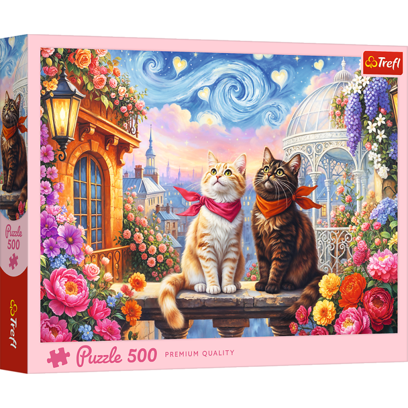PUZZLE 500 TREFL ZAKOCHANE MRUCZKI