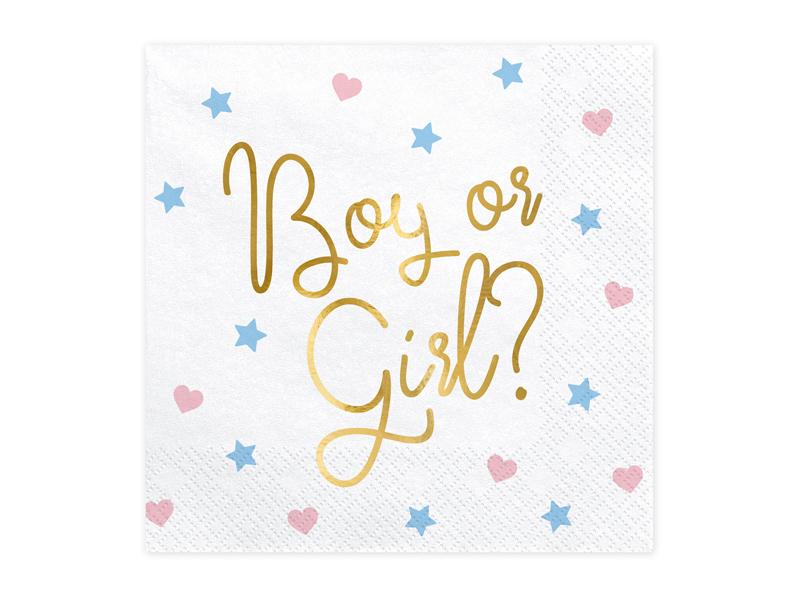 SERWETKI BOY OR GIRL
