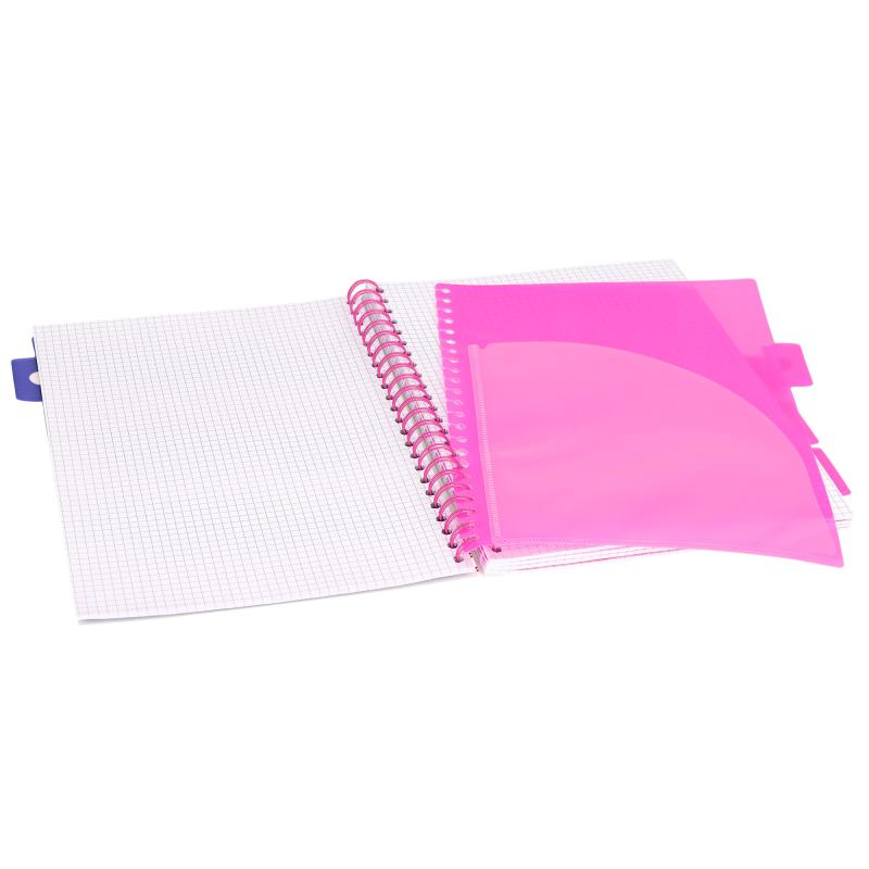 KOŁOZESZYT A4/100# NEON ZIELONY 80G STRIGO