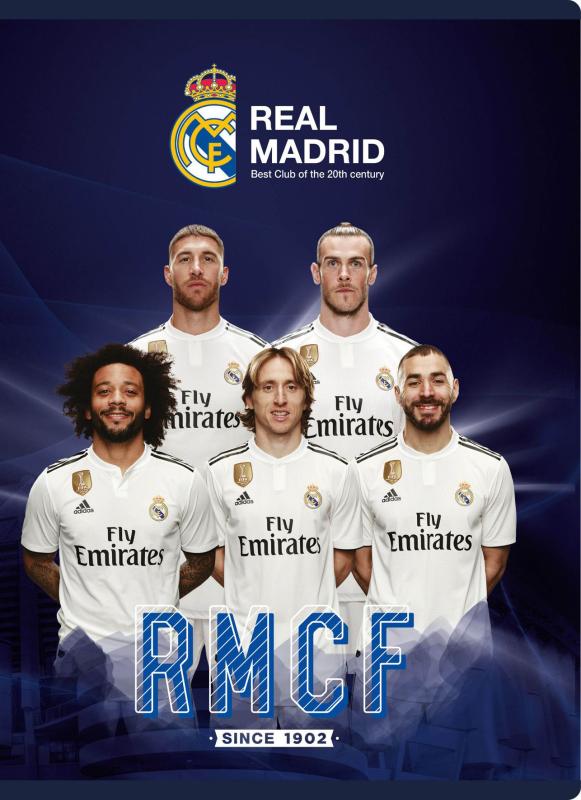ZESZYT 32 = KOLOR REAL MADRID 5