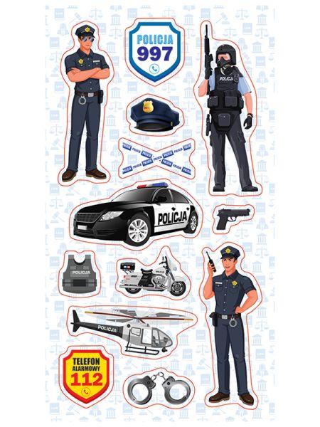 NAKLEJKI POLICJANCI