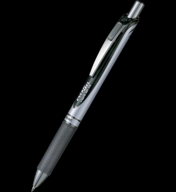PIÓRO KULKOWE ENERGEL 0,7MM CZARN A12 + HERBATA