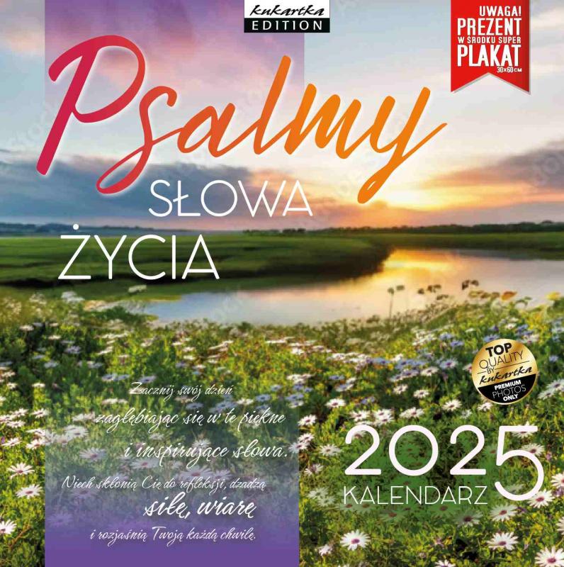 KALENDARZ ŚCIENNY CLASSIC Q PSALMY SŁOWA ŻYCIA