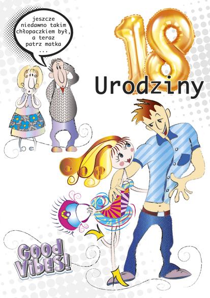 LAURKA B6B POLMAK BROKAT 18 URODZINY