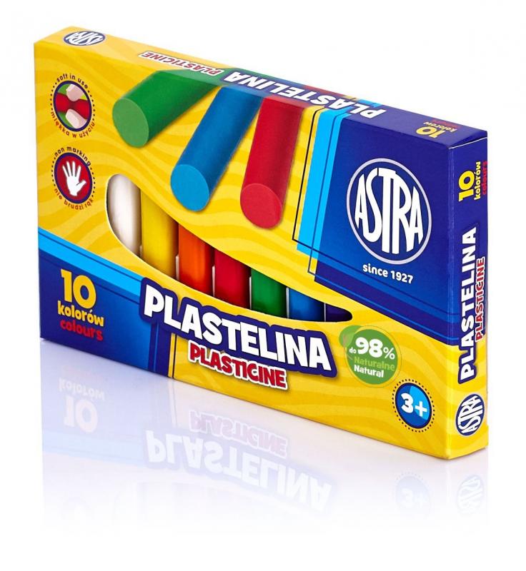 PLASTELINA 10 ASTRA