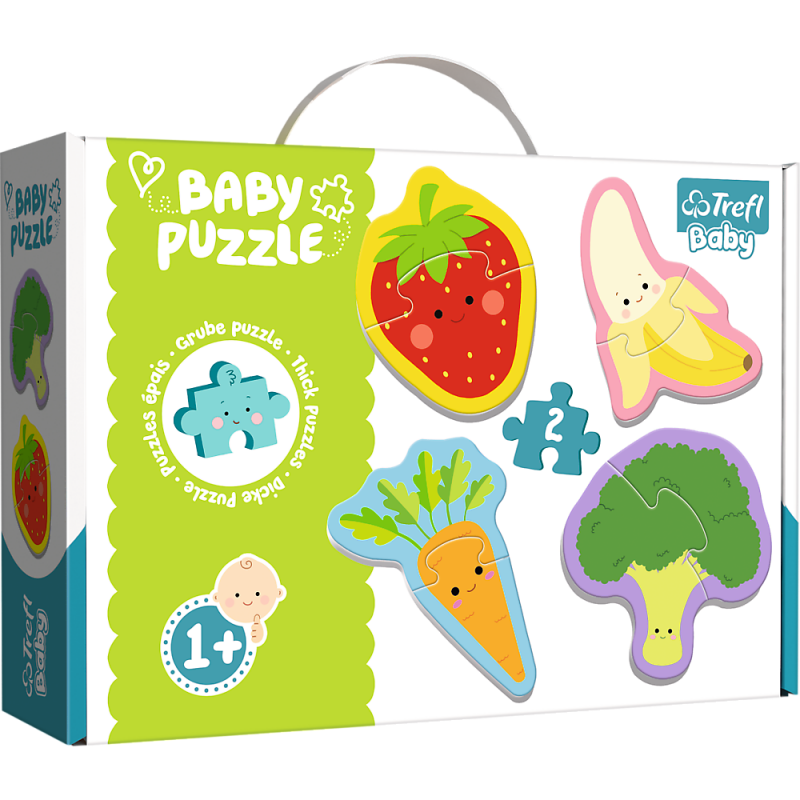 PUZZLE BABY CLASSIC WARZYWA I OWOCE