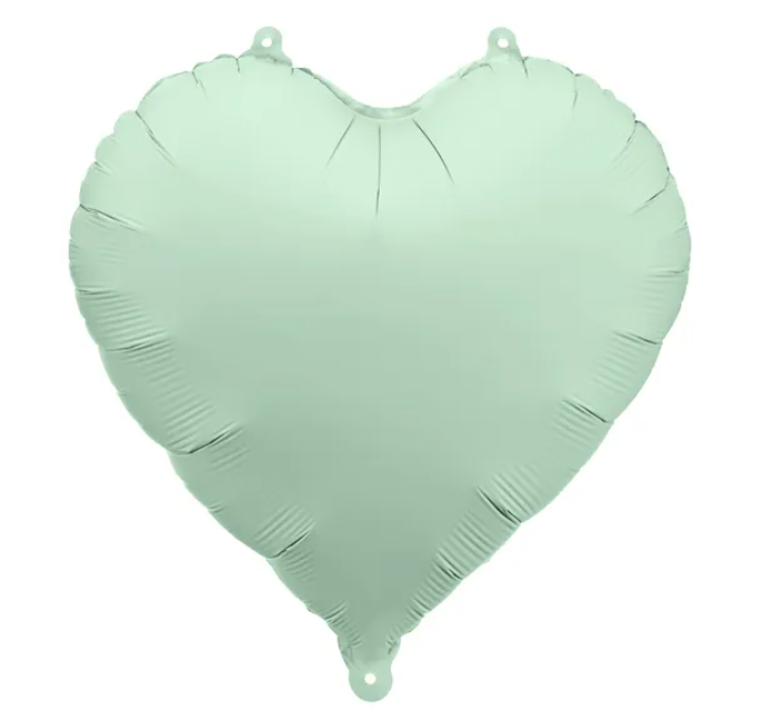 BALON FOLIOWY SERCE 45CM ZIELONY