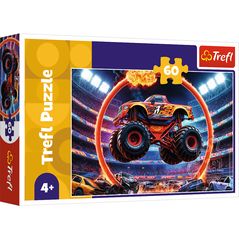 PUZZLE 60 TREFL MONSTER TRUCK