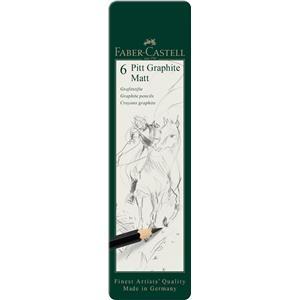 OŁÓWEK FABER ARTYSTYCZNY PITT GRAPHITE MATT A6 OP.METAL