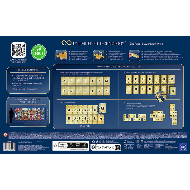 PUZZLE 21000 TREFL EARTH CHRONICLES: FROM THE CREATION TO THE FUTURE