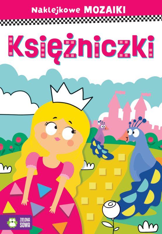 KSIĄŻECZKA NAKLEJKOWE MOZAIKI. KSIĘŻNICZKI