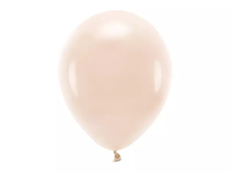 BALONY ECO 30CM PASTELOWE JASNY BRUDNY RÓŻ