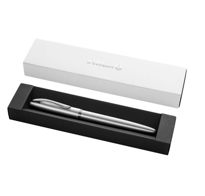 PIÓRO KULKOWE JAZZ NOBLE ELEG SILVER ETUI