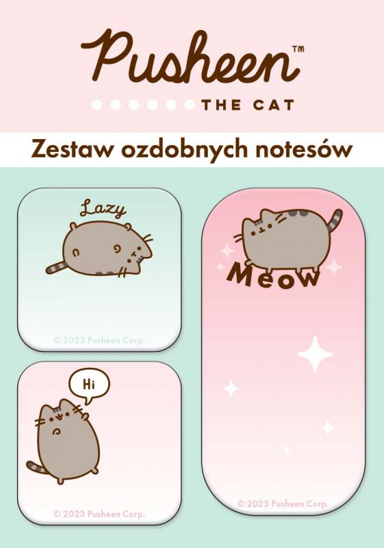 ZESTAW NOTESÓW 30K A'3 PUSHEEN