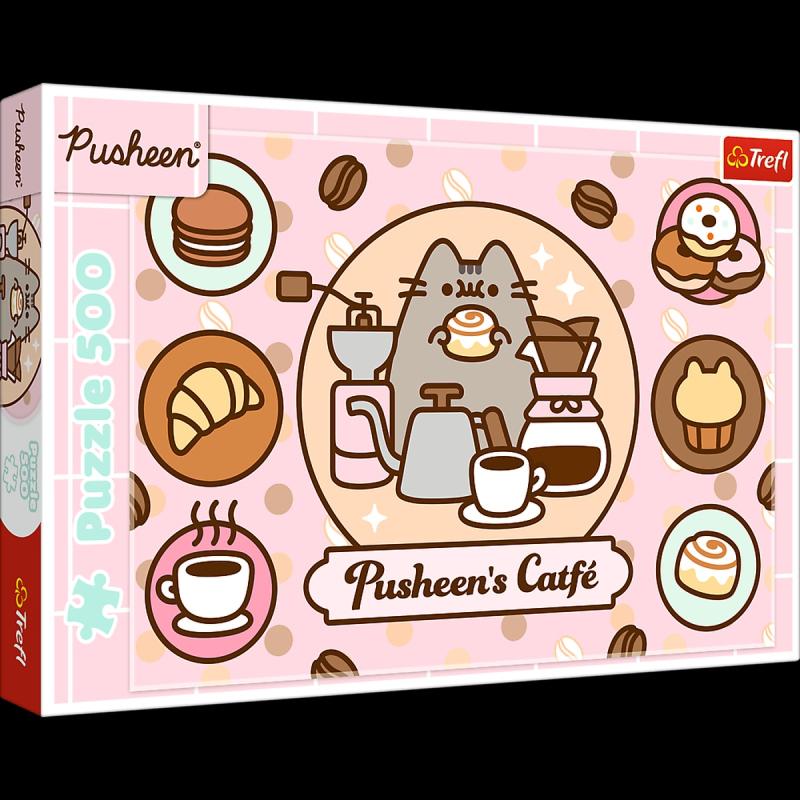 PUZZLE 500 TREFL PUSHEEN W KWIACIARNI