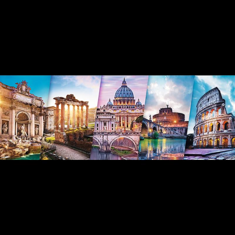 PUZZLE 500 TREFL PODRÓŻ DO WŁOCH