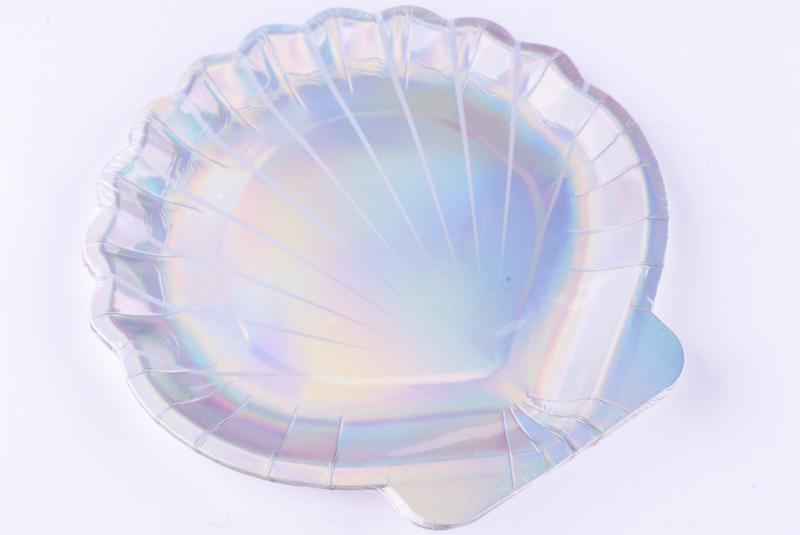 TALERZYKI SYRENKA MUSZLA OPAL.18,5CM