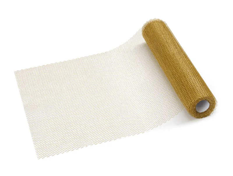 BIEŻNIK SIATKA ZŁOTY 0,36X9M