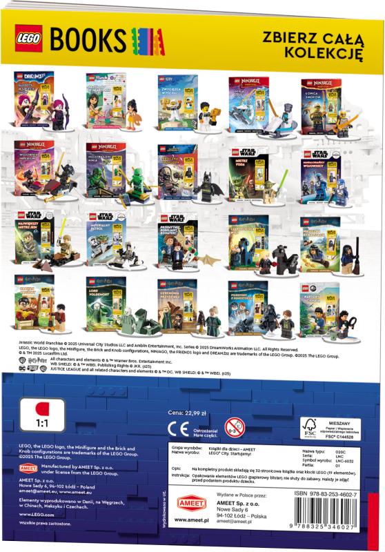 KSIĄŻECZKA LEGO CITY. STARTUJEMY!