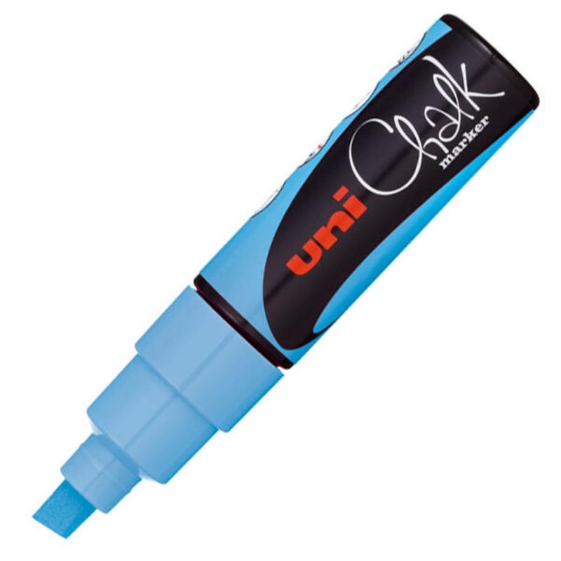 MARKER KREDOWY UNI PWE-8K JASNO NIEBIESKI